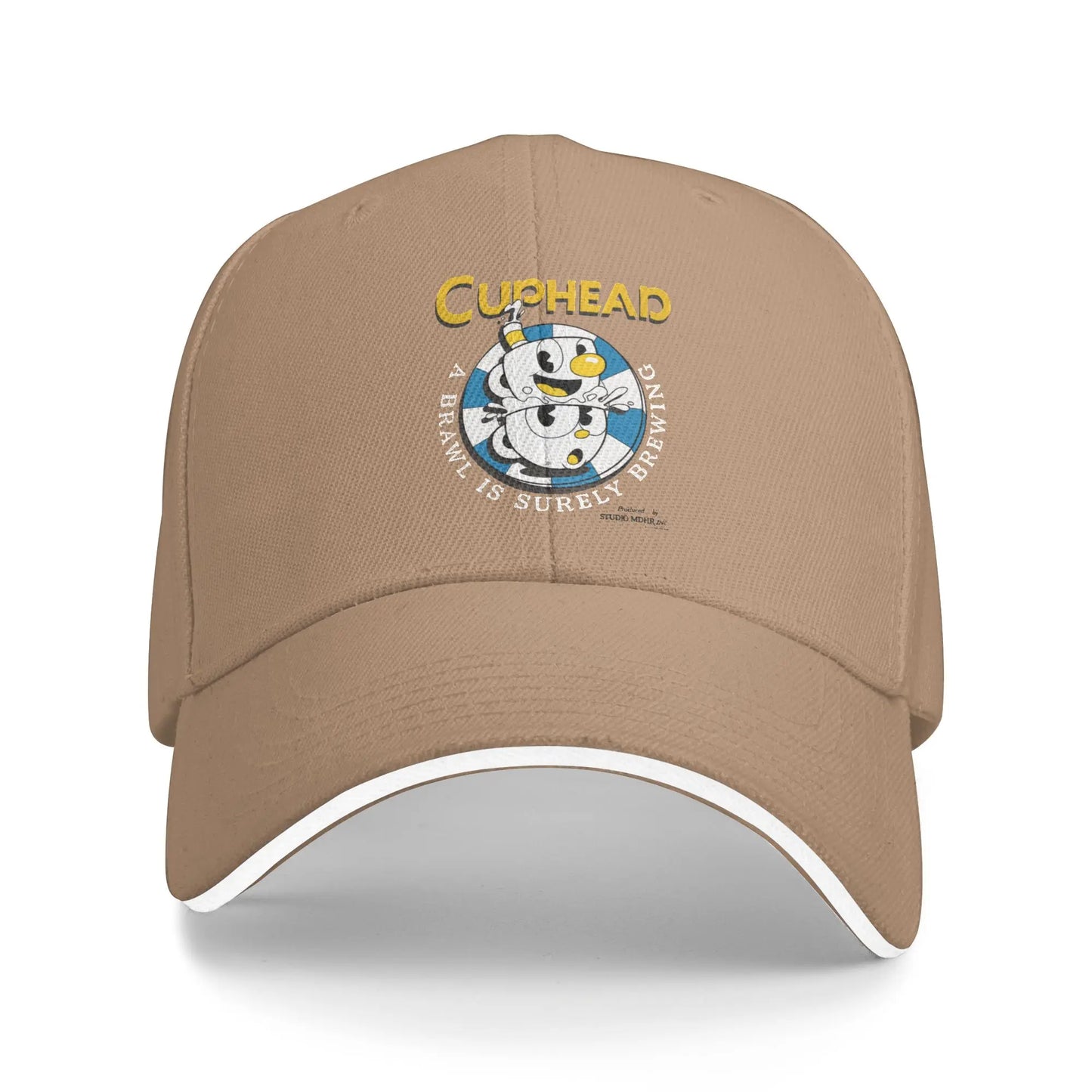 Cuphead A Brawl is Surely Brewing Baseball Cap