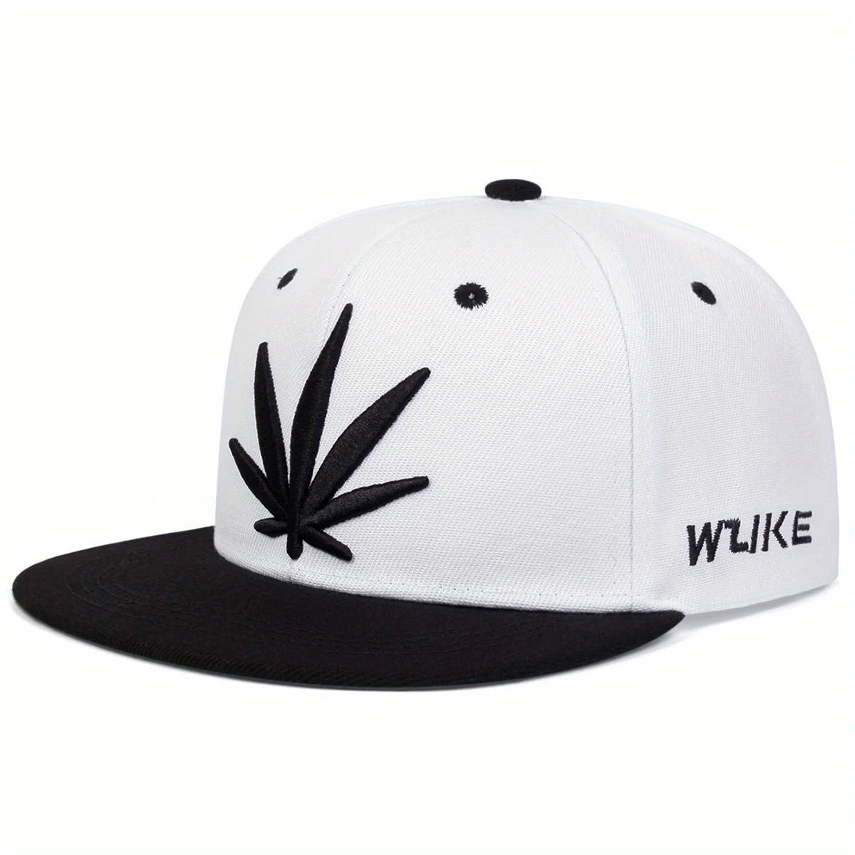 Spring Summer Maple Leaf Embroidery Baseball Cap Fashion Snapback Cap