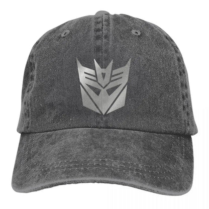 Autobots Silver Logo Retro Baseball Hat