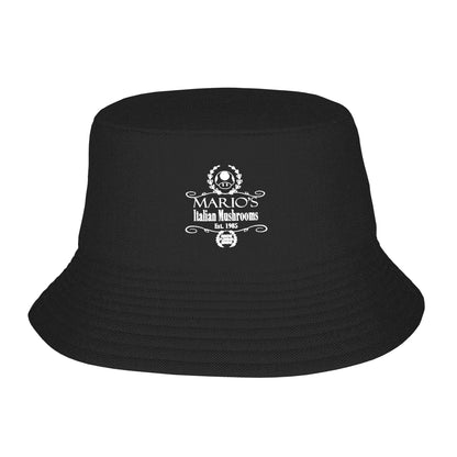 Street Super Marios Splattery Bucket Hat Unisex Packable Outdoor