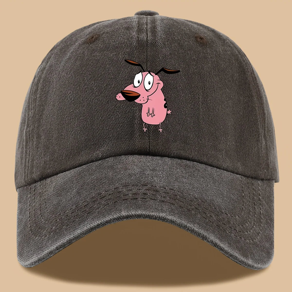 Women's Cute Puppy Printed Baseball Cap