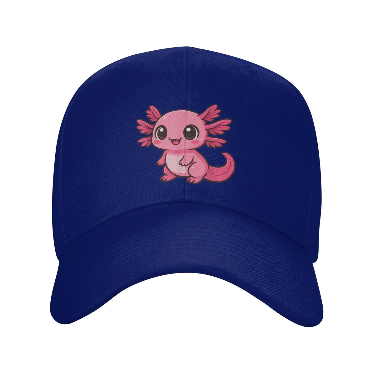 Cute Kawaii Pink Axolotl for Axolotl Lovers Casual Baseball Cap