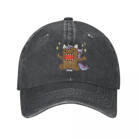 Domo Kun Doll Unicorn Men Women Baseball Caps