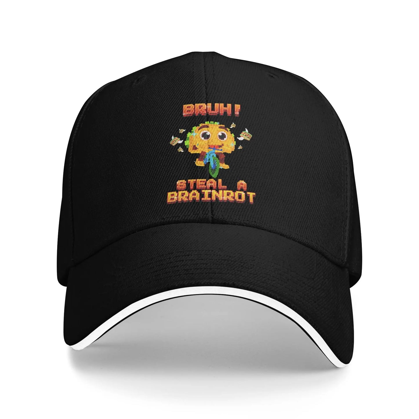 Bruh Sammyni Spyderini Funny Brainrot Steal A Brainrot Baseball Cap