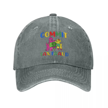 Barney Commit Tax Fraud Baseball Cap