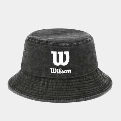 Printed Washed Retro Sunshade Fisherman Hat