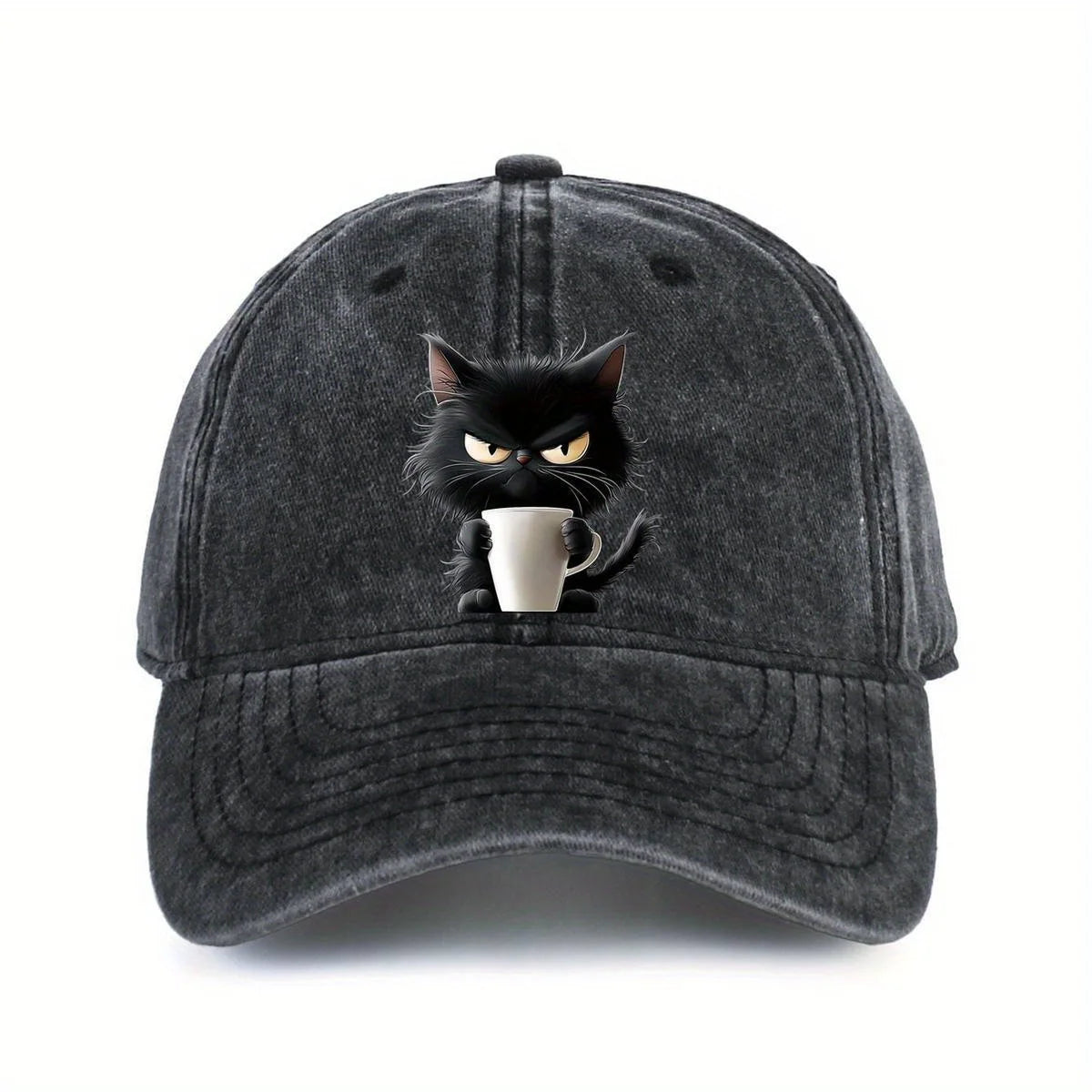 Cute Cat Print Baseball Cap
