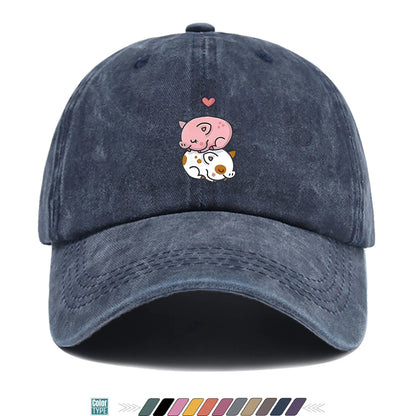 Cute Pig Print Baseball Cap
