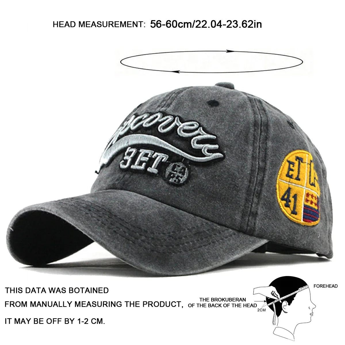 3ET Embroidered Baseball Cap