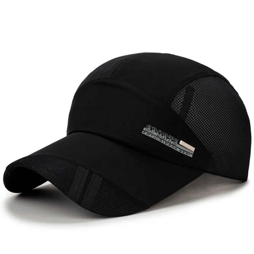 New Quick Dry Baseball Cap Breathable For Women Men