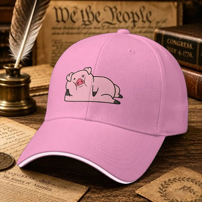 Waddles The Pig Baseball Cap Gravitys Falls
