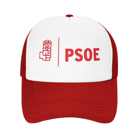 PSOE Logo Pedro Sanchez Mesh Baseball Hat