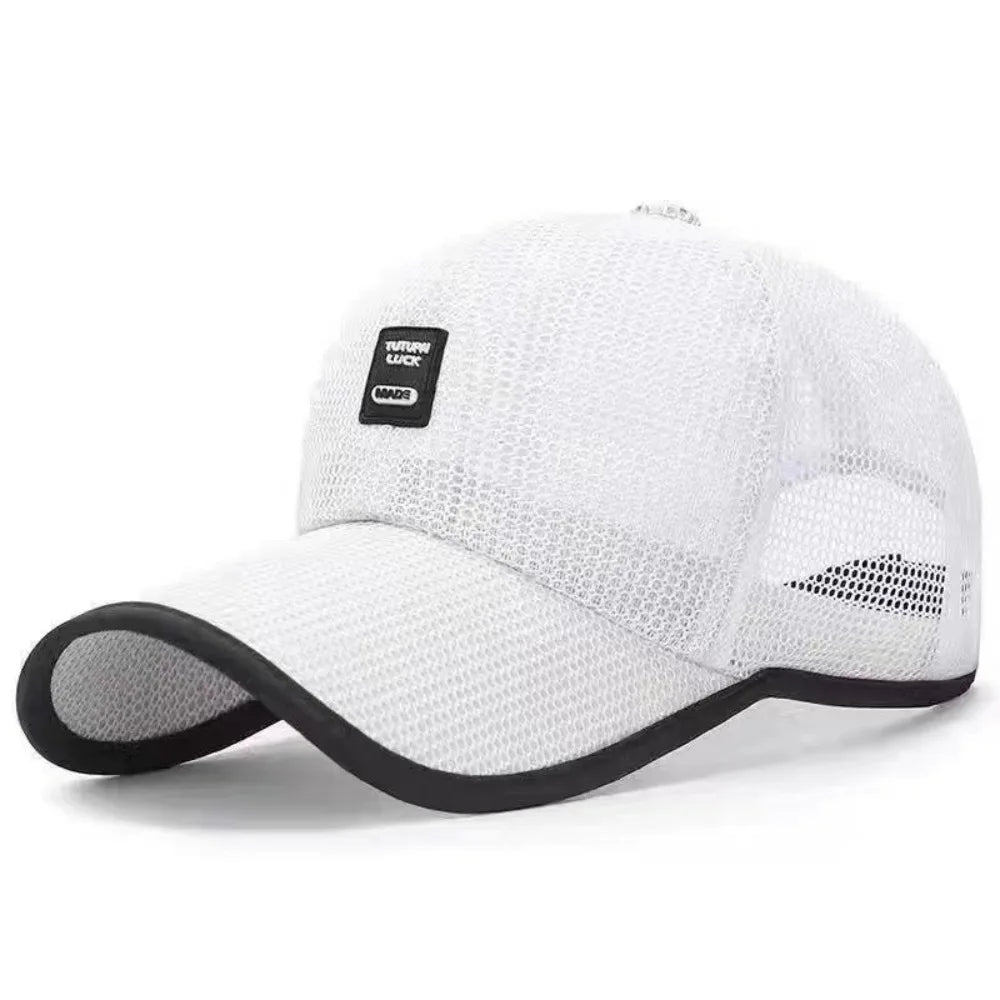 Fashion Breathable Baseball Cap Snapback Closure Unisex Baseball Hat