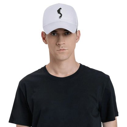 King Of Pop Mj Moonwalk Stop Thriller Baseball Cap
