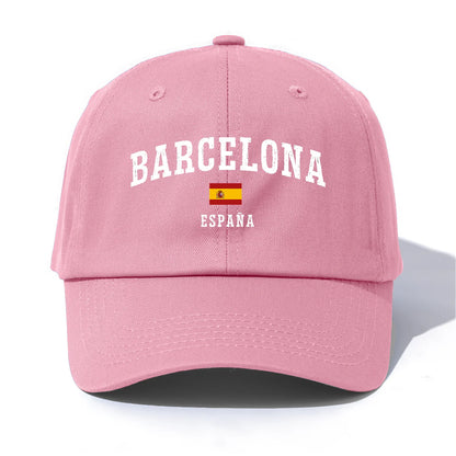 BARCELONA Print Baseball Cap For Adults