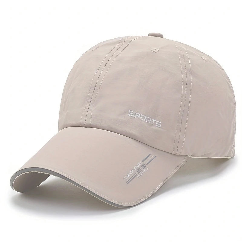 Quick Drying Solid Baseball Cap Sunscreen Breathable