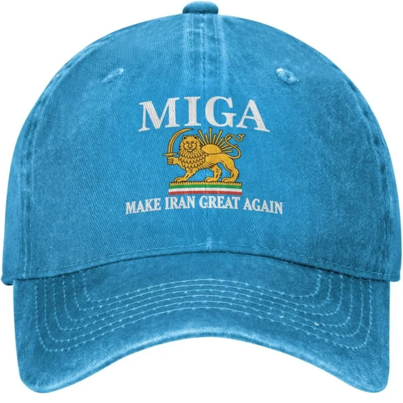 Miga Make Iran Great Again Usa Baseball Cap
