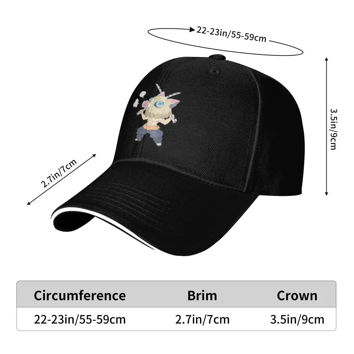 Slayer Demon Anime Teams Cap Fashion Casual Baseball Caps