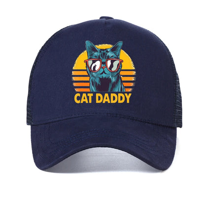 Pew Pew Madafakas Hat Men Novelty Funny Cat Baseball Caps
