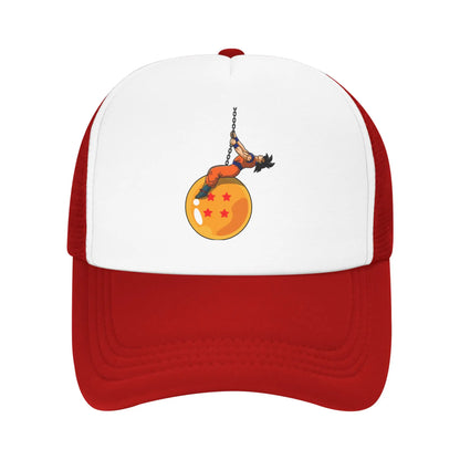 Wrecking Dragon Ball Saiyan Mesh Baseball Cap
