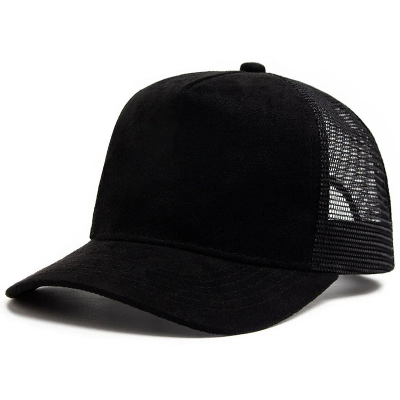 Personality Hot selling 5 panel Mesh Suede