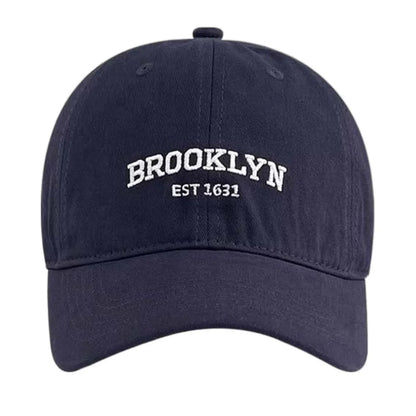 Breathable Men Baseball Hat Letter Peaked Cap Korean Style
