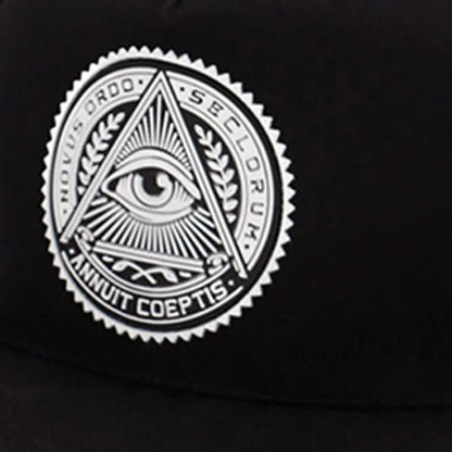 New Baseball Cap Eye Pattern Man Women Snapback Caps