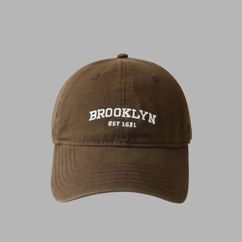 Soft Cotton Letters Baseball Cap For Women Men