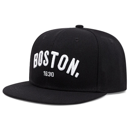 Fashion BOSTON Snapback Cap Men Women