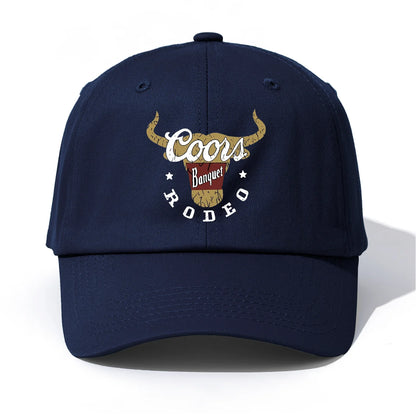 RODEO Print  Baseball Cap For Adults