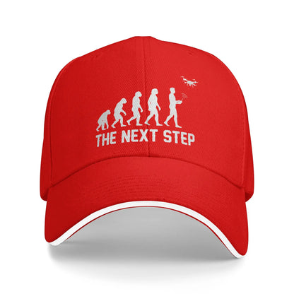 Drone Evolution The Next Step Pilot Sun Baseball Cap