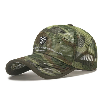 Outdoor Camouflage Mesh Baseball Cap