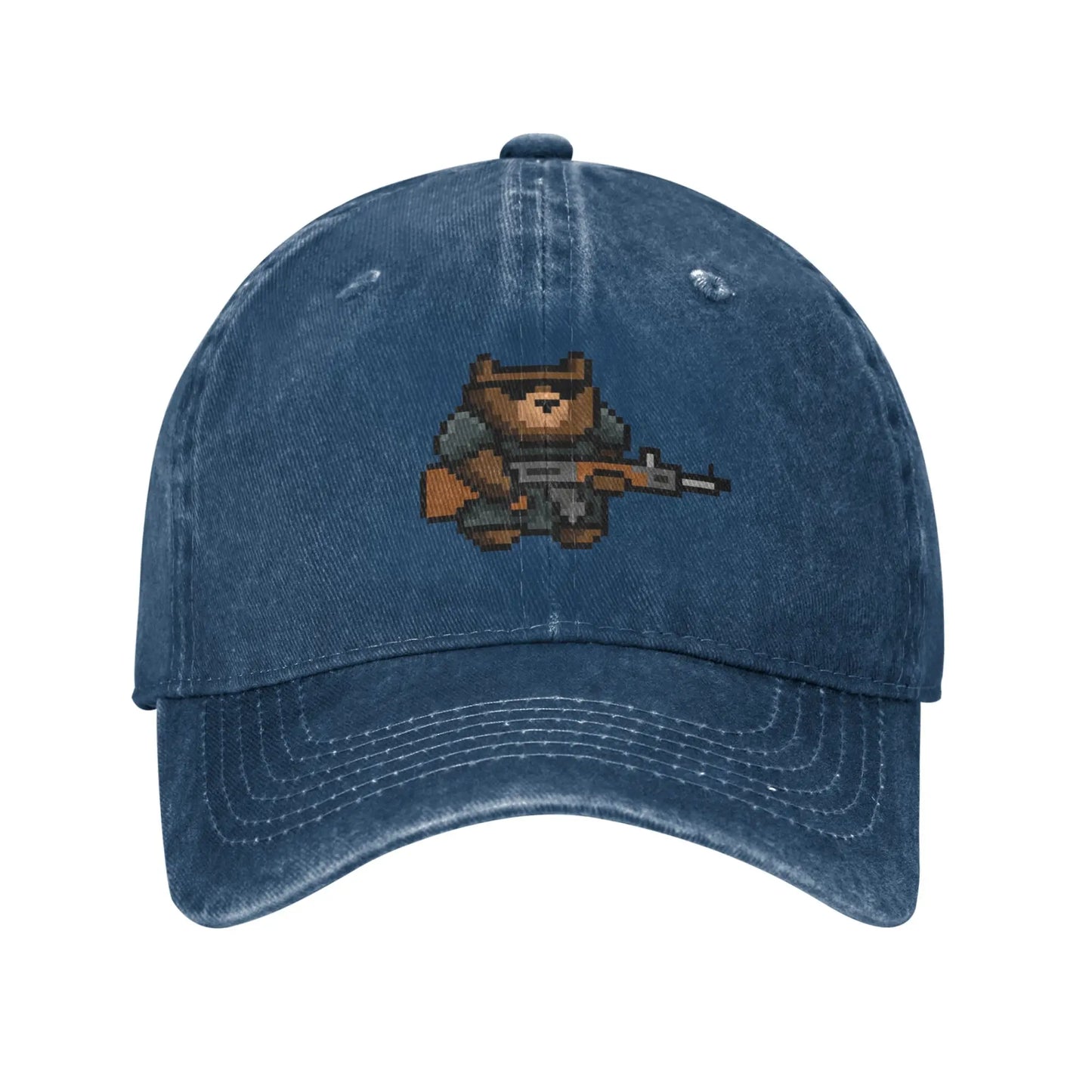 Funny Tactibear Spray Shoot Valorant Baseball Caps