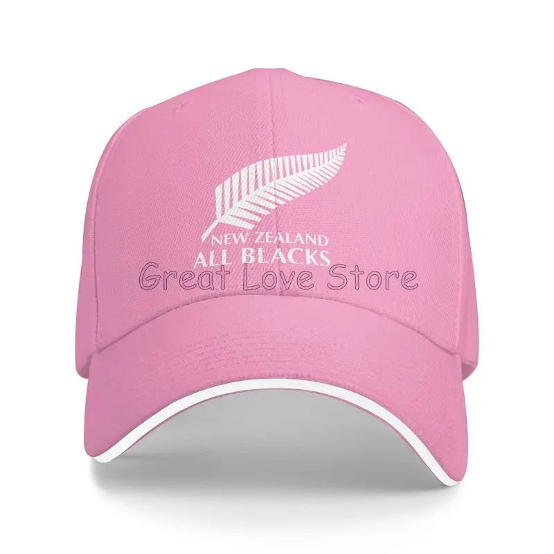 New Zealand All Blacks Print Sandwich Baseball Cap Men Hip Hop Hat
