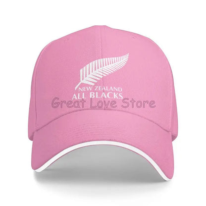 New Zealand All Blacks Print Sandwich Baseball Cap Men Hip Hop Hat