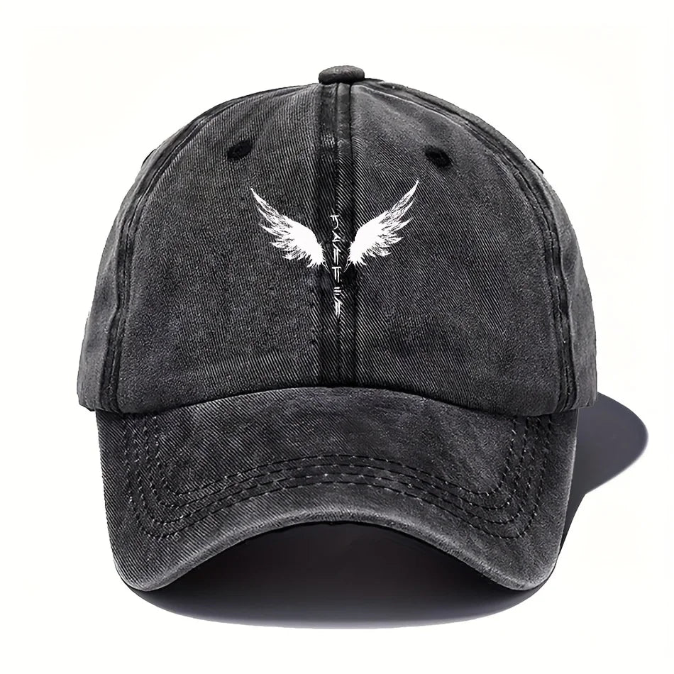 Classic Feathered Totem Print Baseball Cap