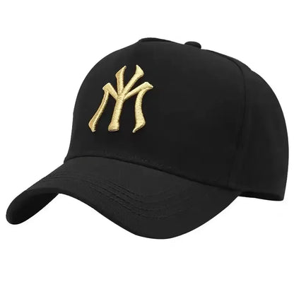 Unisex MY Letter Embroidery Snapback Baseball Caps Spring and Autumn Outdoor