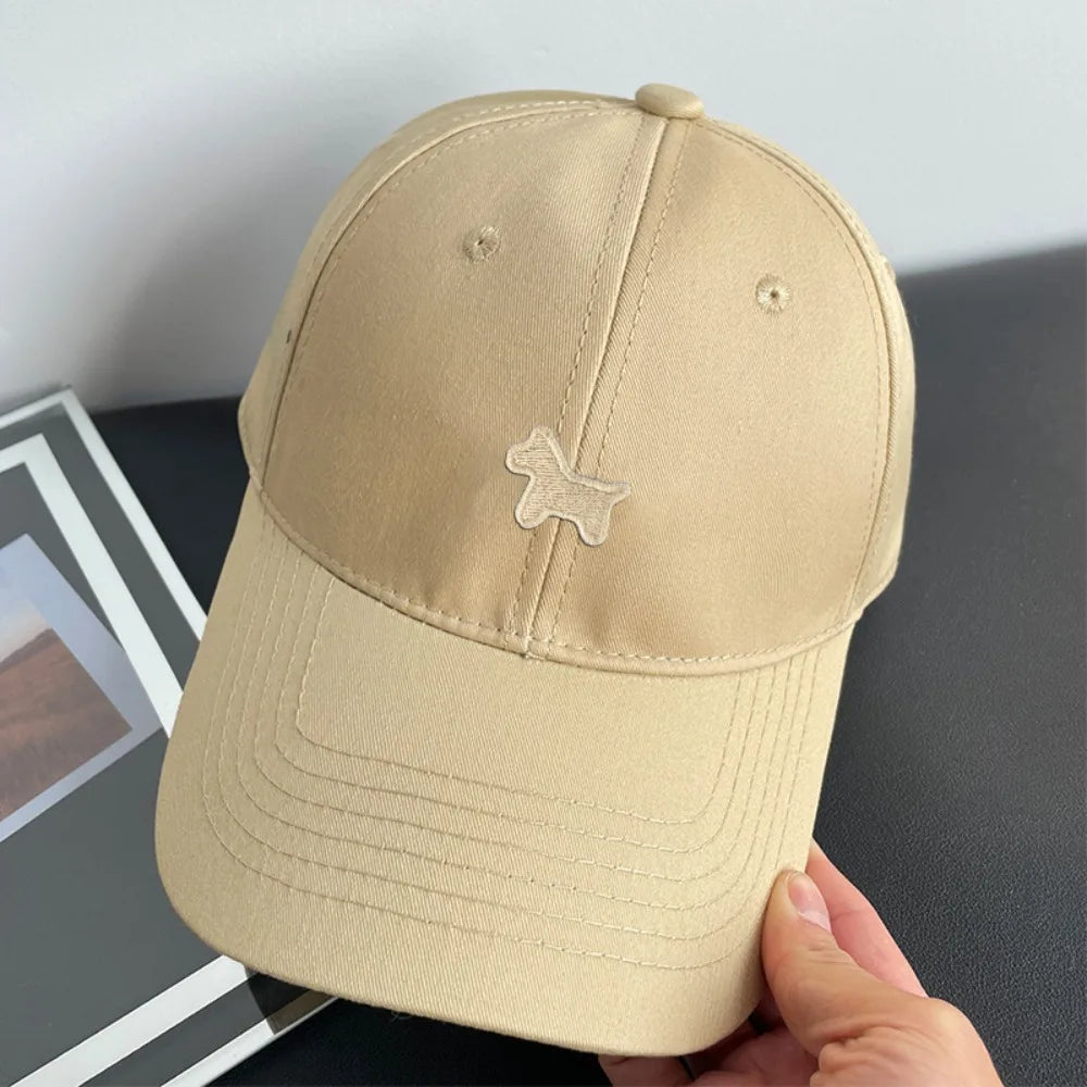 Casual Creative Pony Embroidered Baseball Cap Sunscreen Horse Cartoon