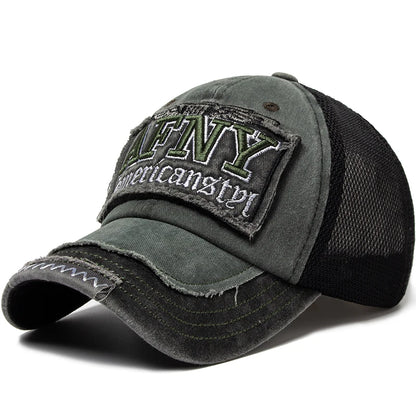 CNTANG Fashion Mesh Men's Baseball Cap