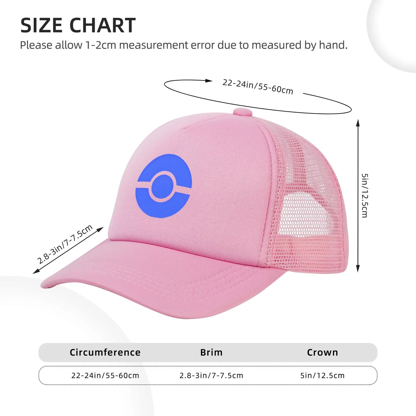Ashs Ketchums Pokemoned Mesh Baseball Cap