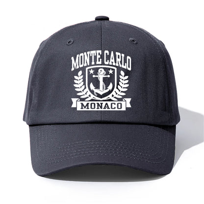 MONTE CARLO Print Baseball Cap For Adults