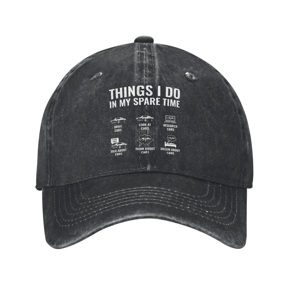 Things I Do in My Spare Time Chicken Lover Baseball Cap