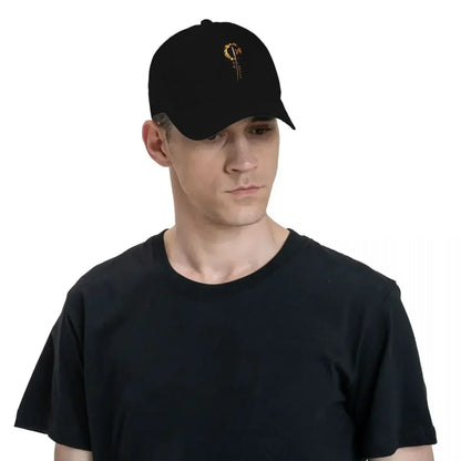 Demon Sword Blade Of Fire Flame Baseball Cap