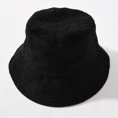 Simple Terry Cloth Towel Bucket Hat