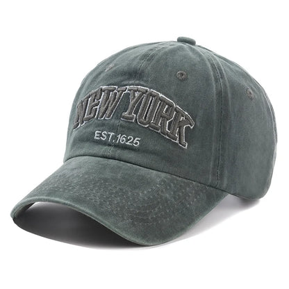 New York Washed Cotton Cap Baseball Caps