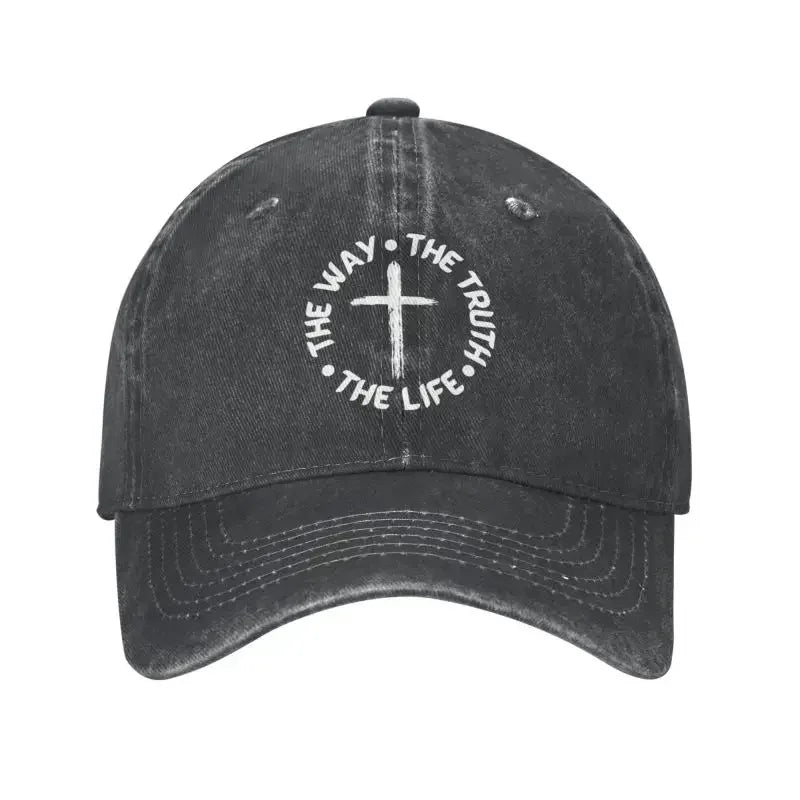 Fashion Cotton The Way Truth Life Christian Baseball Cap