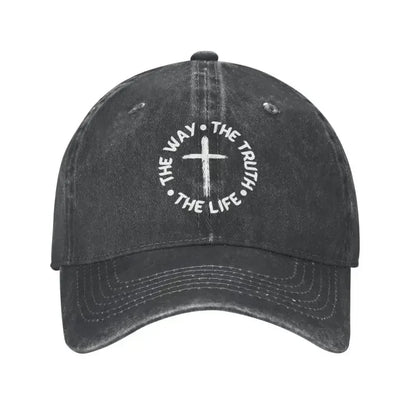 Fashion Cotton The Way Truth Life Christian Baseball Cap