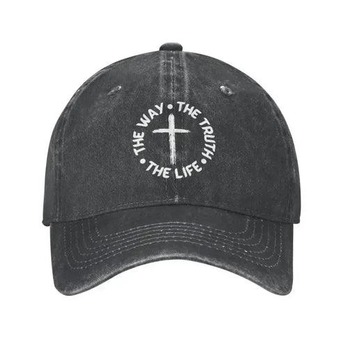Fashion Cotton The Way Truth Life Christian Baseball Cap