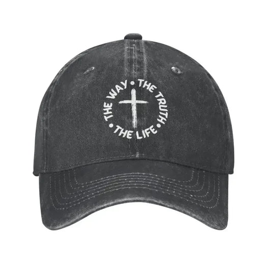 Fashion Cotton The Way Truth Life Christian Baseball Cap