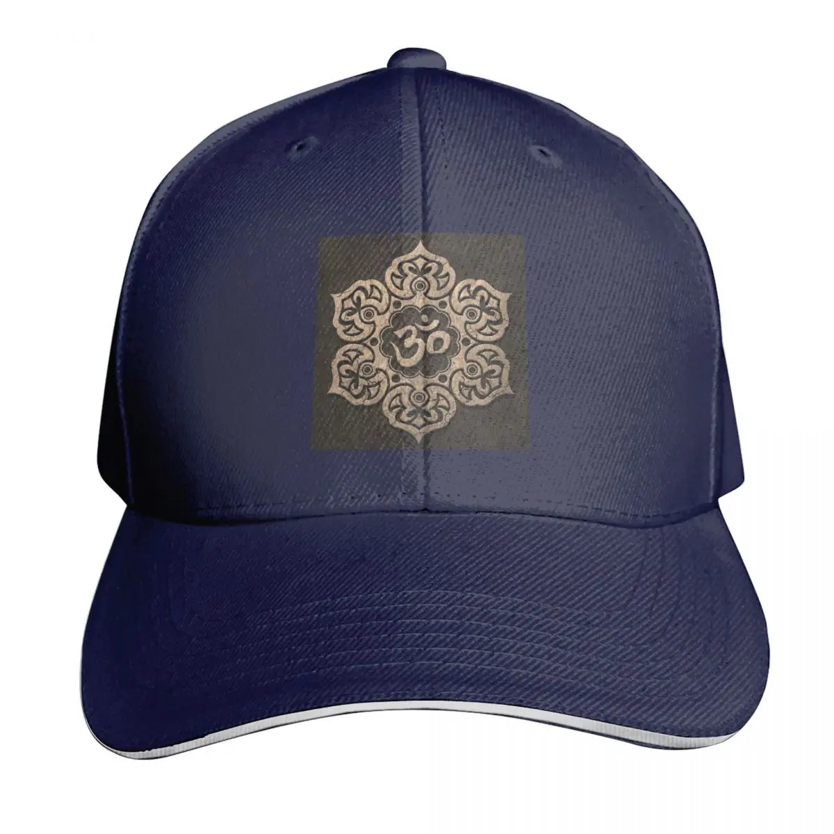 Om Yoga Lotus Flower Buddhist Lotus Meditation Cap Casual Baseball Caps